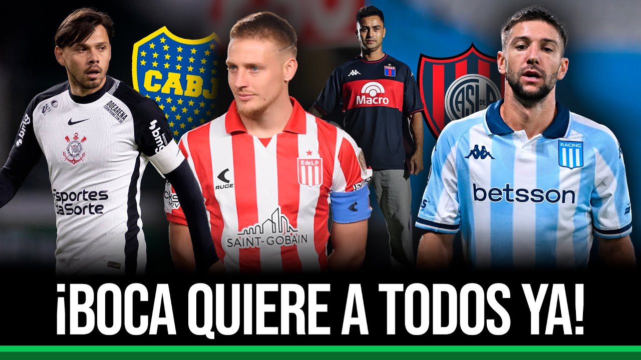 🔥¿ÁNGEL ROMERO, SERNA y ASCACIBAR a BOCA? + VIETTO suena en SAN LORENZO + MAHER CARRIZO se iría