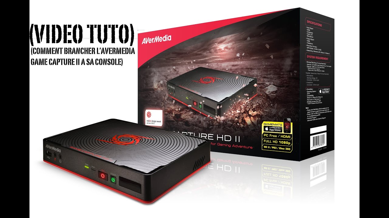 (UNBOXING AVERMEDIA GAME CAPTURE HD 2) comment le brancher sur votre console