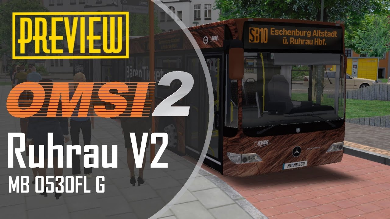 OMSI 2 | #204 | Ruhrau V2 - PREVIEW - Teil 1 | Neue Bereiche und neue Schnellbus-Linie