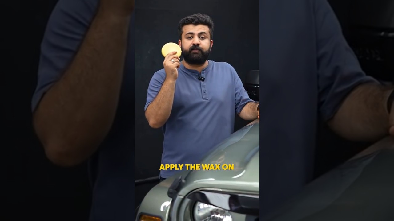What's The BEST Way to Apply Car Wax for a Showroom Shine? #carcaretips #detailing #carmaintenance