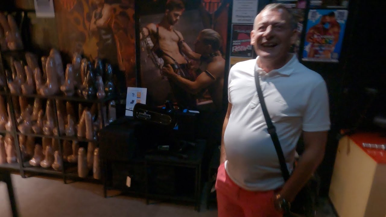 Straight Man Goes Into A Gay Sex Shop And A Dungeon For The First Time