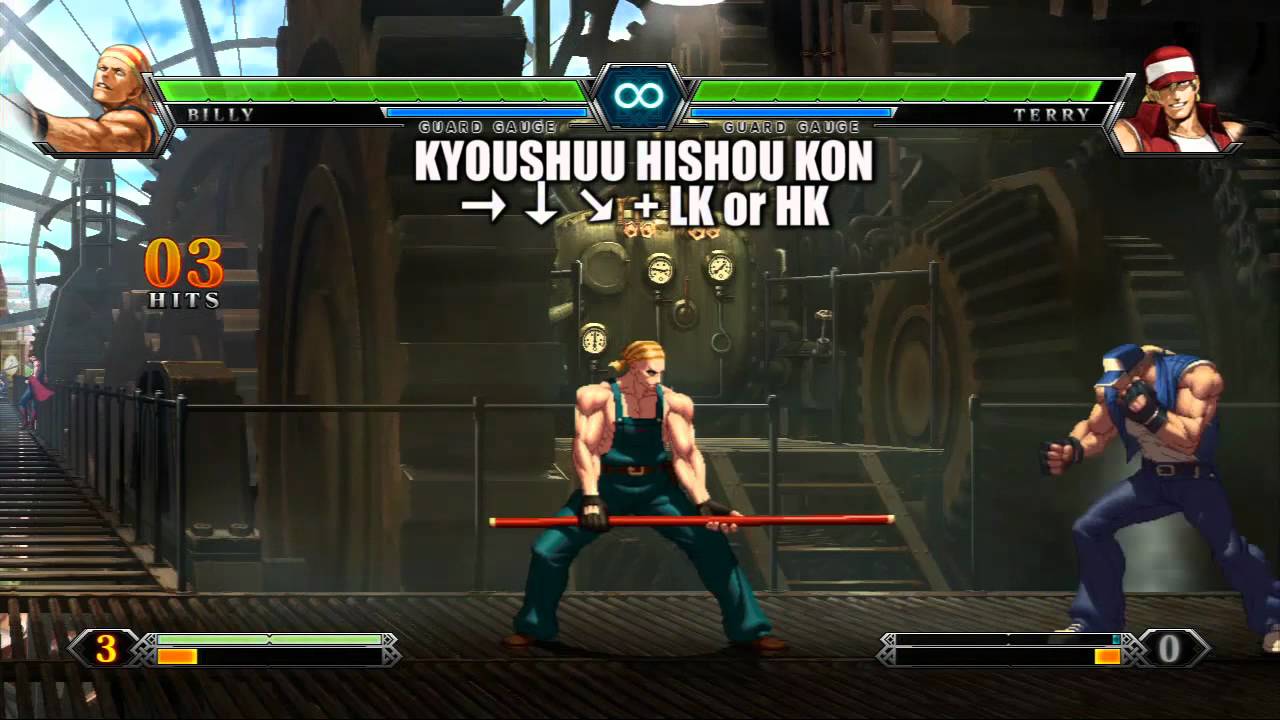 Atlus/SNK-PLAYMORE The King of Fighters XIII Billy Kane Video - www.PixelPerfectGaming.com