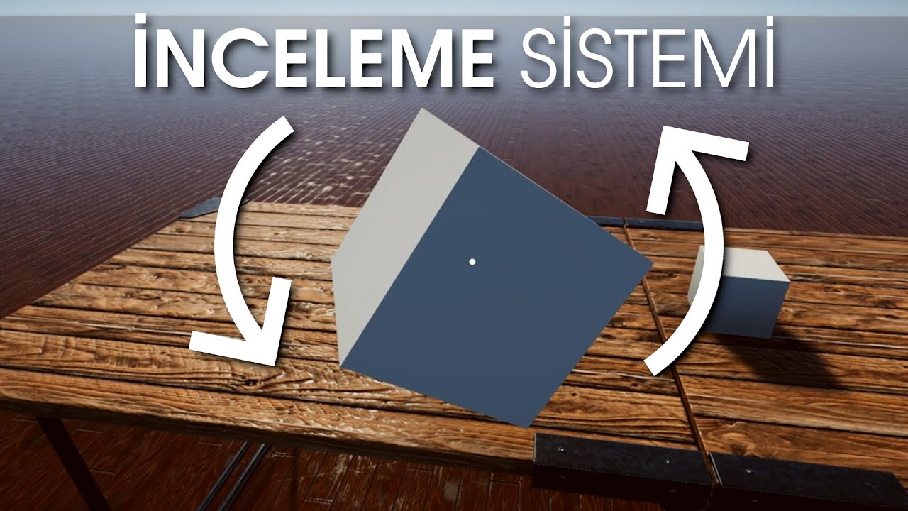 [Unity3D] Obje İnceleme (Ekrana Getirme) Sistemi