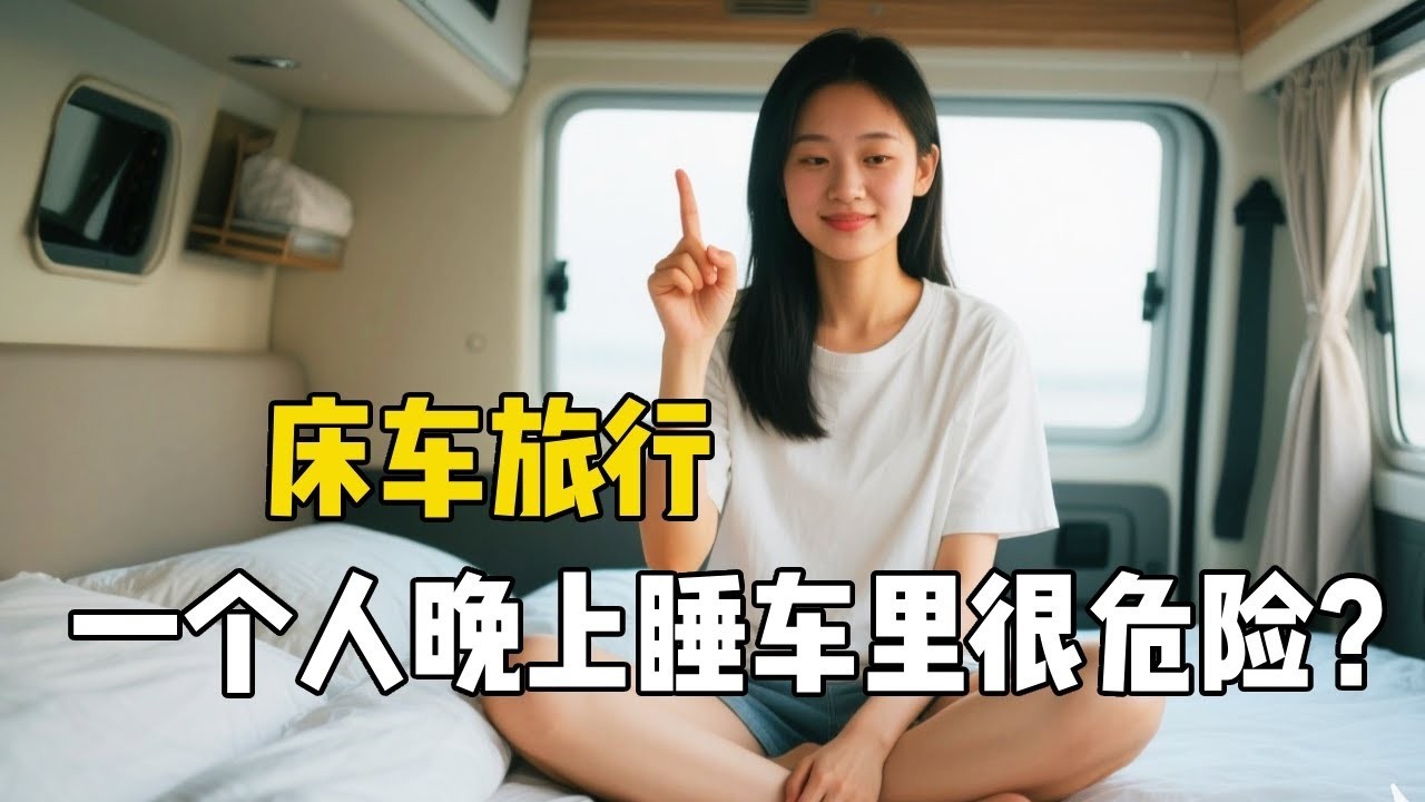 东北女孩床车自驾游，一个人晚上睡车里很危险？一定要记住这5个保命技能【孙二娘带你游中国】