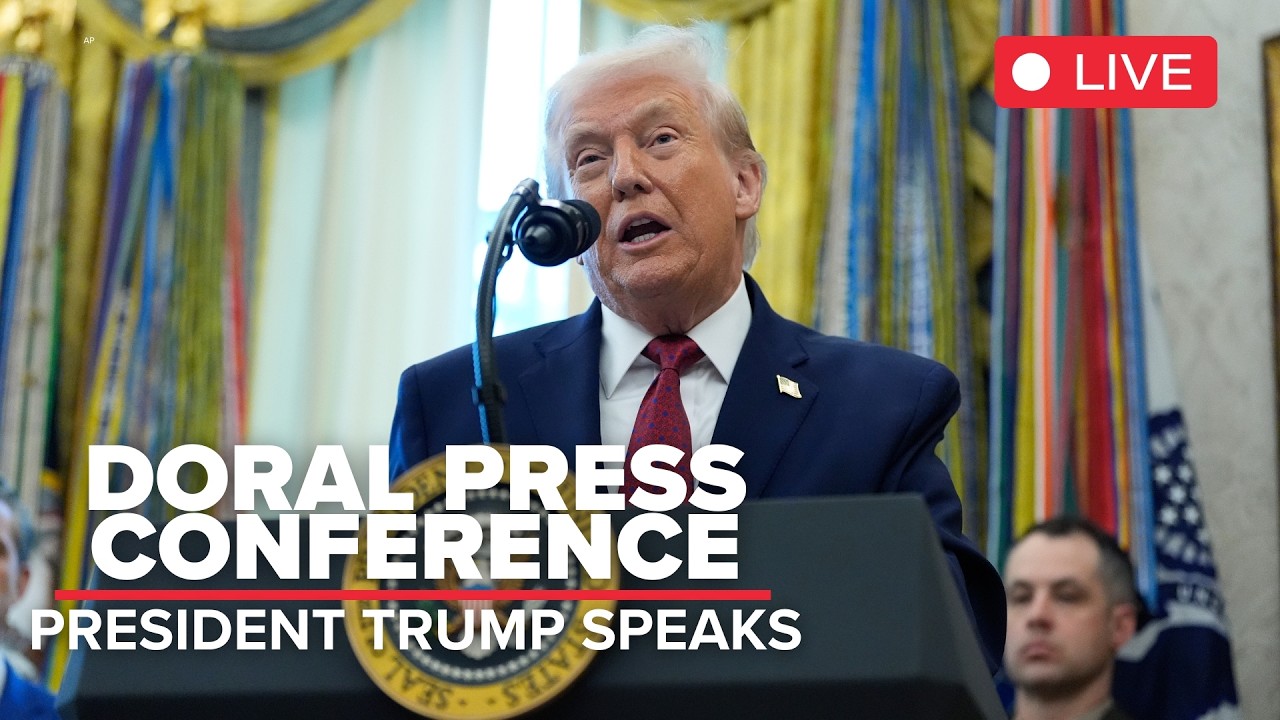 President Trump news conference answers questions on Iran, gas prices, and more