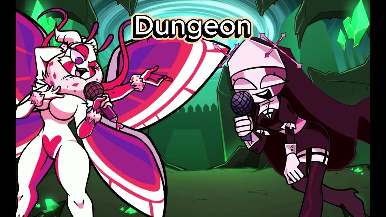 [FNF]Dungeon But Sakusoma And Sarvente Sing It