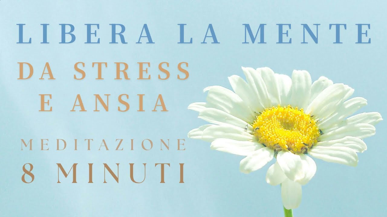 Libera la Mente da Stress e Ansia | Rilassamento | Meditazione | 8 Pratiche da 8 Minuti 