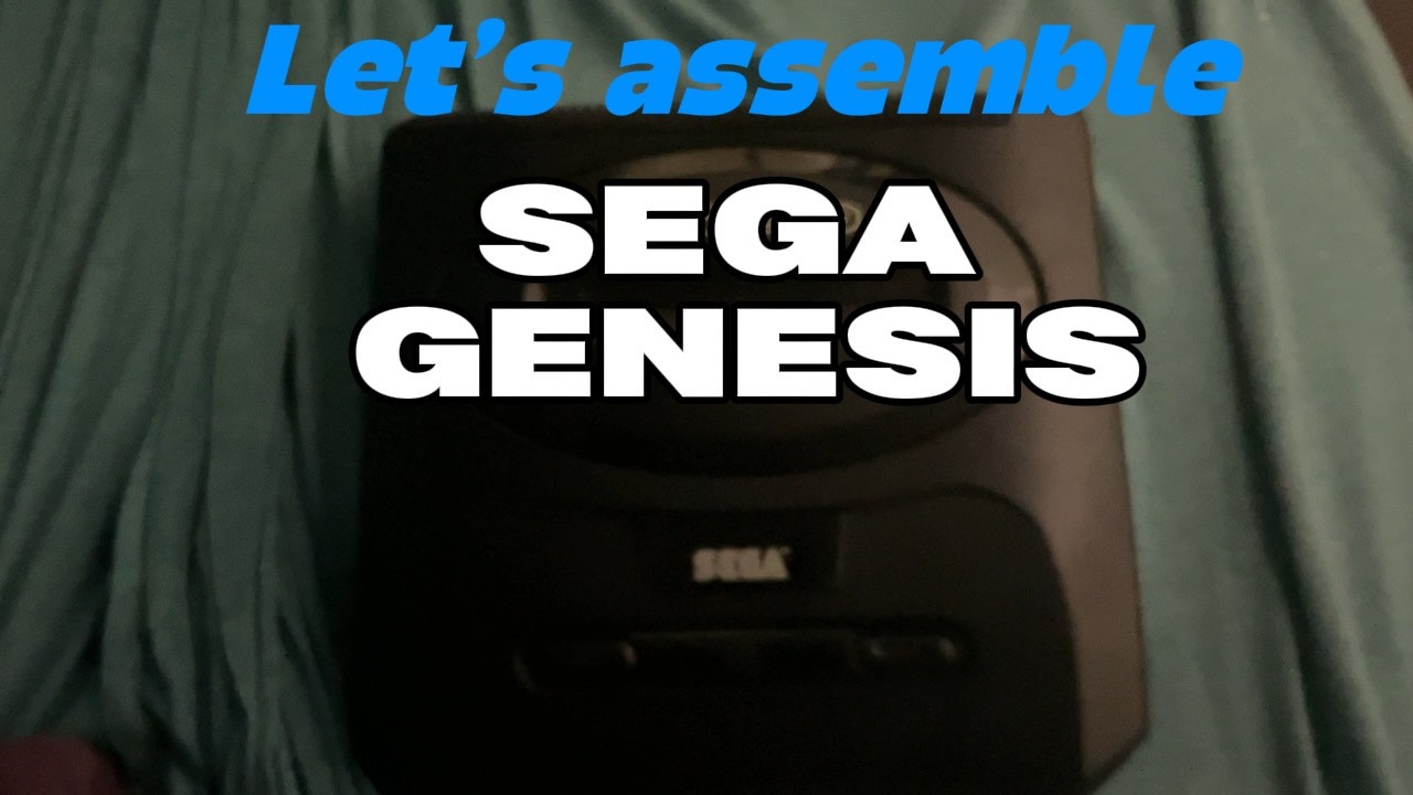 Let’s assemble a Sega Genesis 🎮🦔