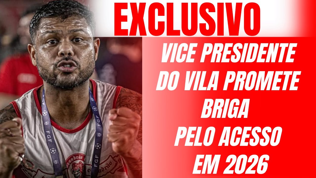 Policarpo elogia Vila Nova forte no mercado, e dispara: “temos obrigação de lutar pelo acesso”