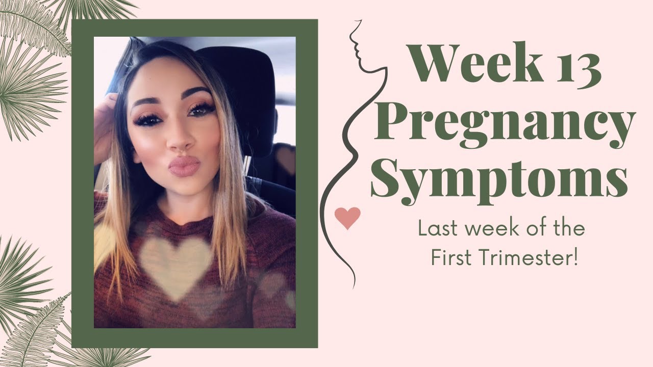 13 weeks Pregnant Symptoms & The Start of First Trimester (What to Expect at 13 weeks Pregnant)