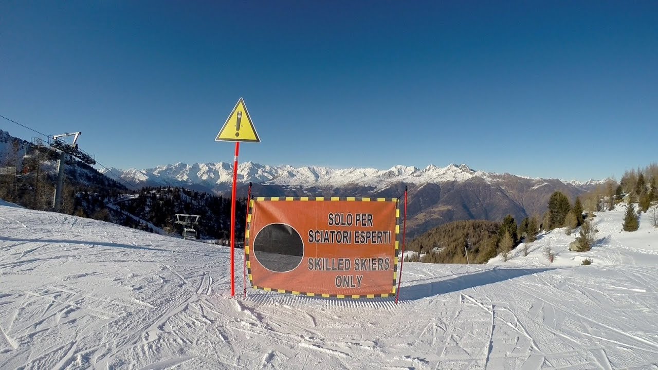 Val di Sole 2019 - czarna trasa 37 Little Grizzly