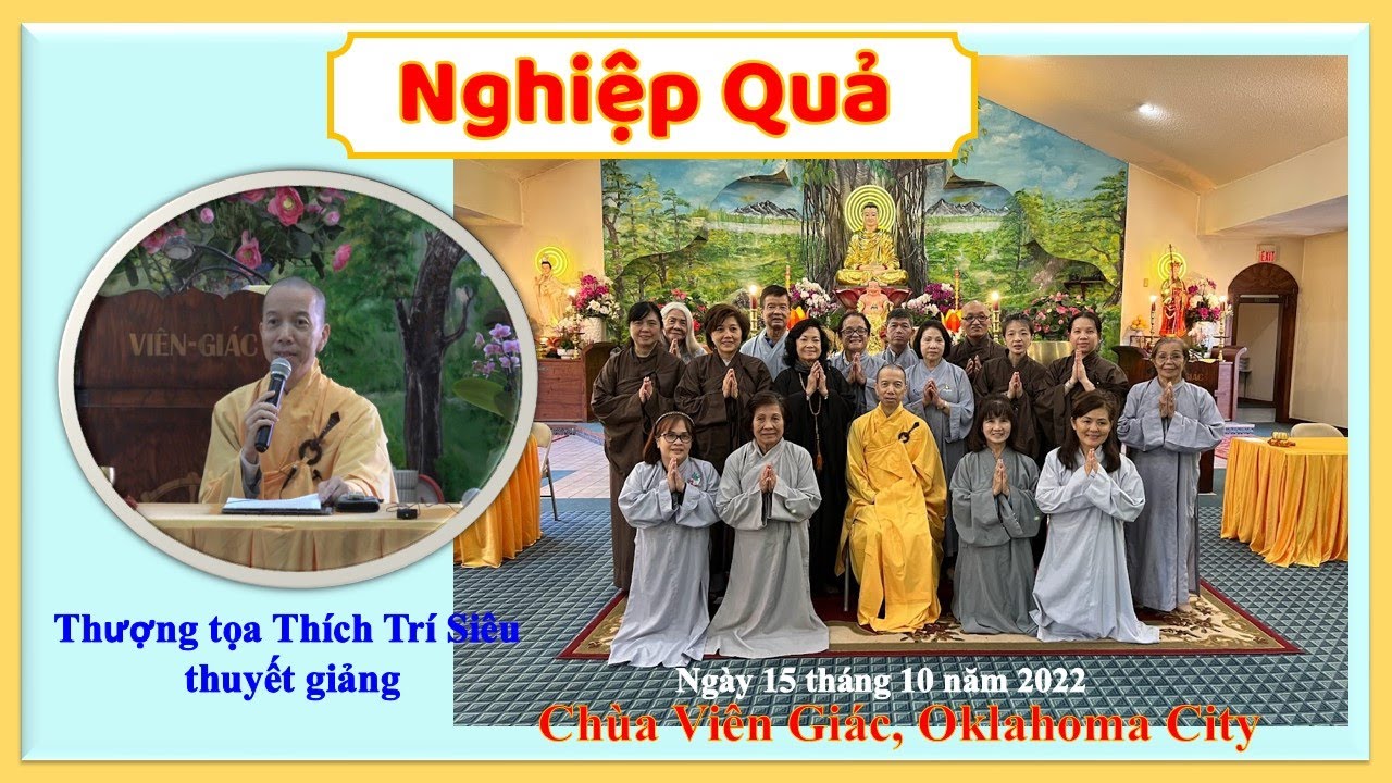 Nghiệp Quả - TT Thích Trí Siêu - Chùa Viên Giác, Oklahoma City