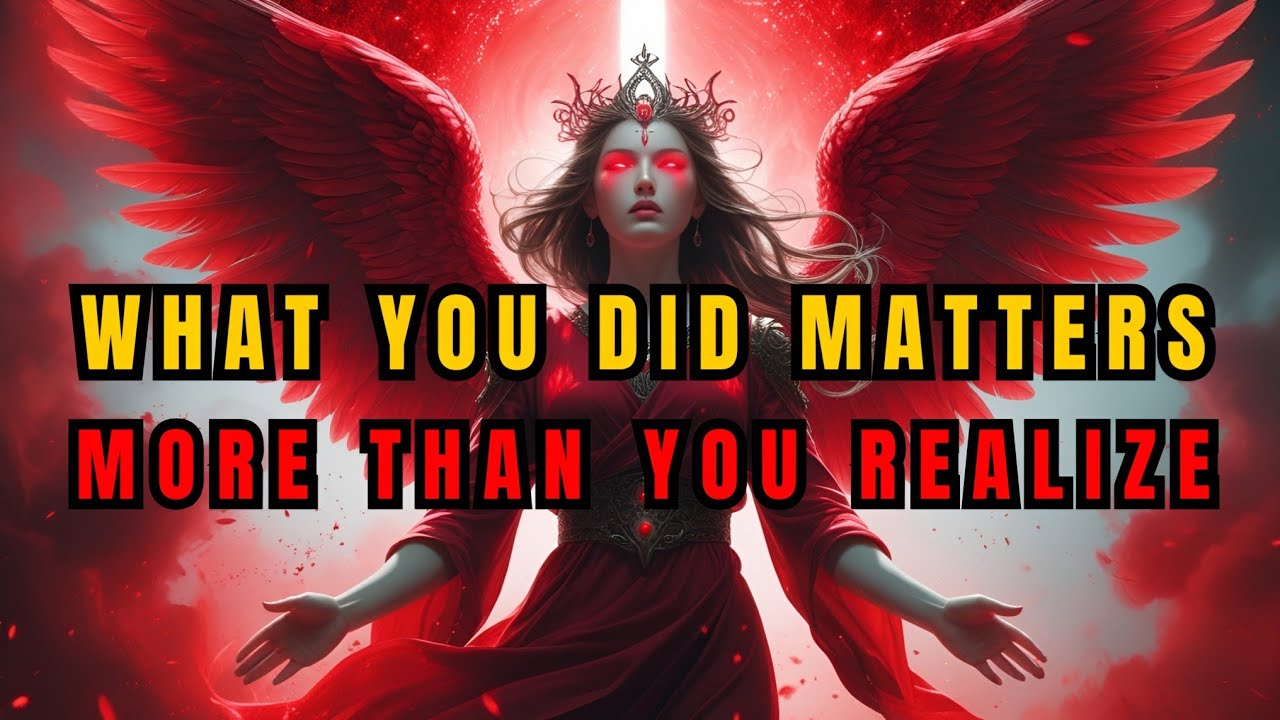 CHOSEN ONE, WHAT YOU DID MATTERS MORE THAN YOU REALIZE 👁️🔥