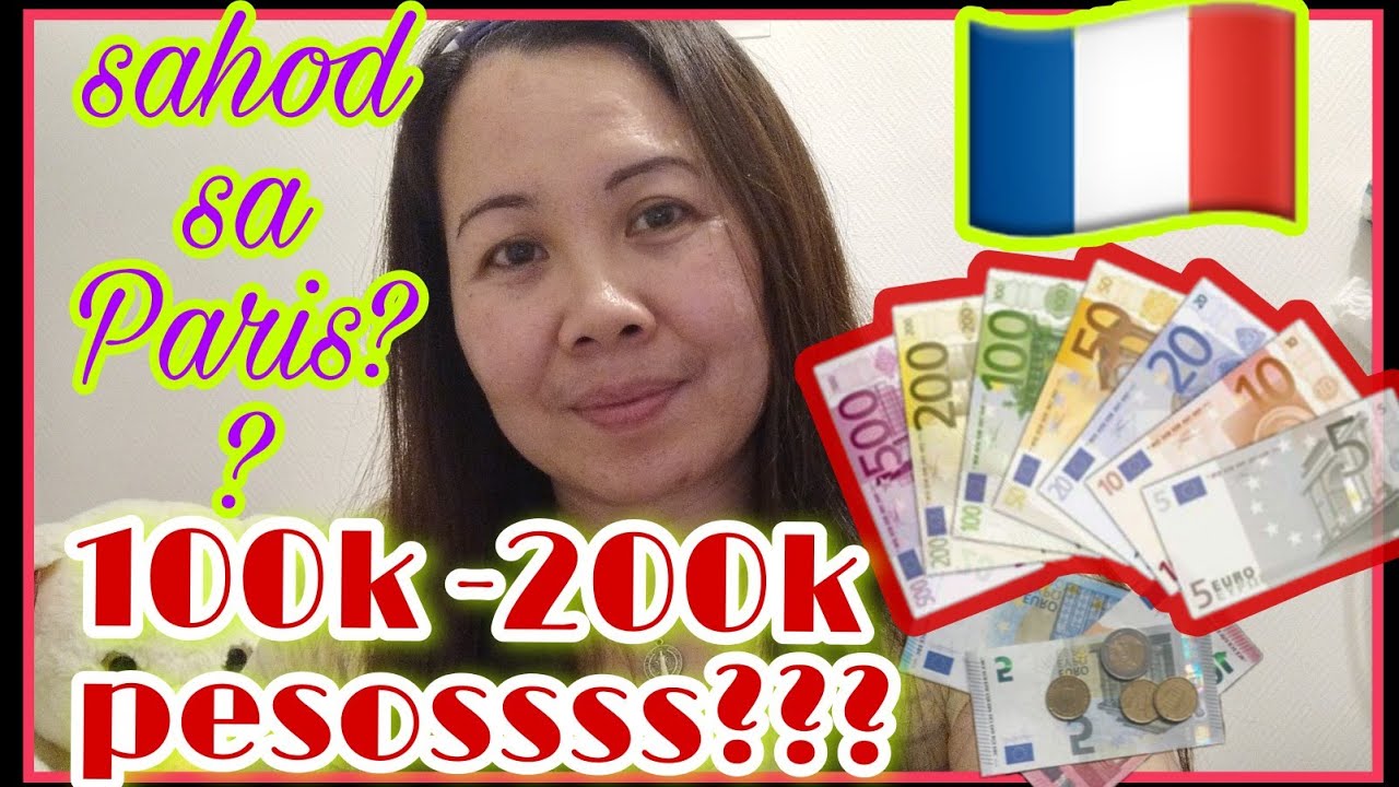 Magkano ang Sahod sa Paris,France?||kinikita ng fulltimer at part timer||#pinayinparis #lifeinfrance