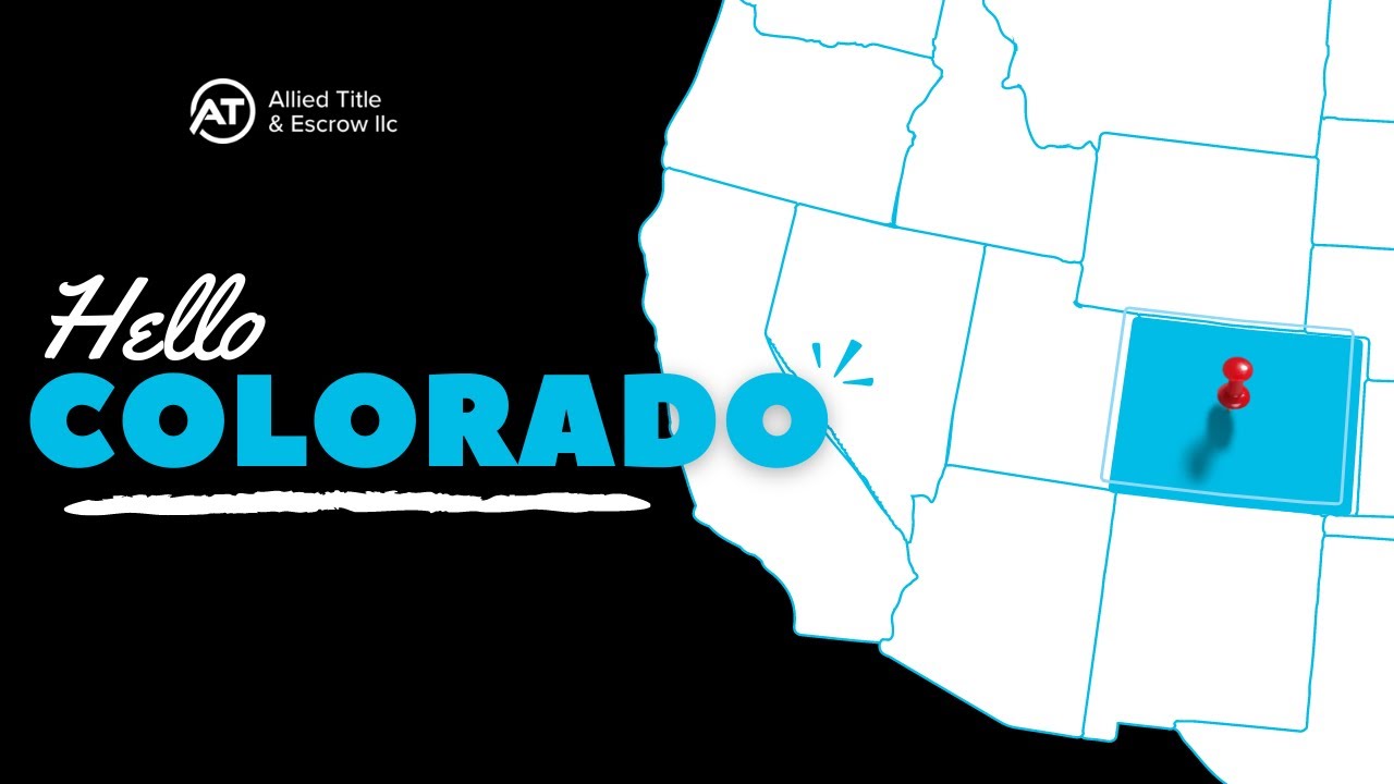 🏔️ Allied Title and Escrow is NOW in COLORADO! 🏔️ #realestate #titlecompany #titleinsurance