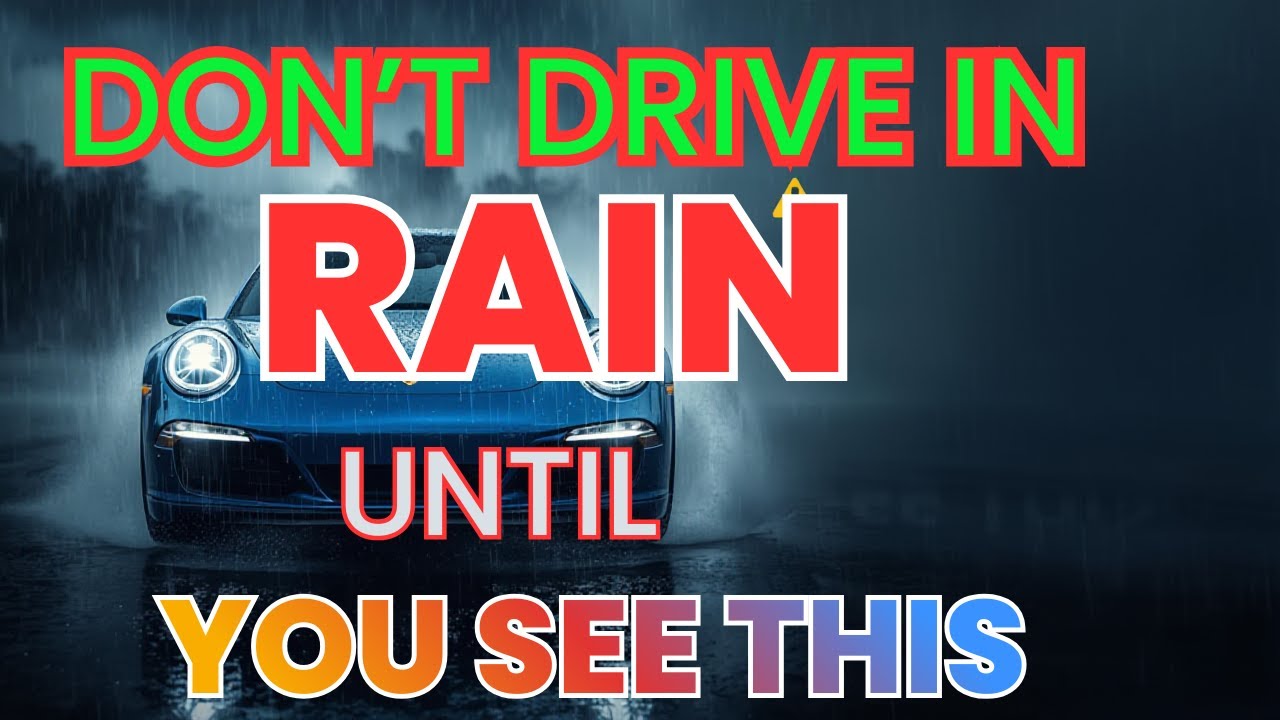 Don't Drive In Rain