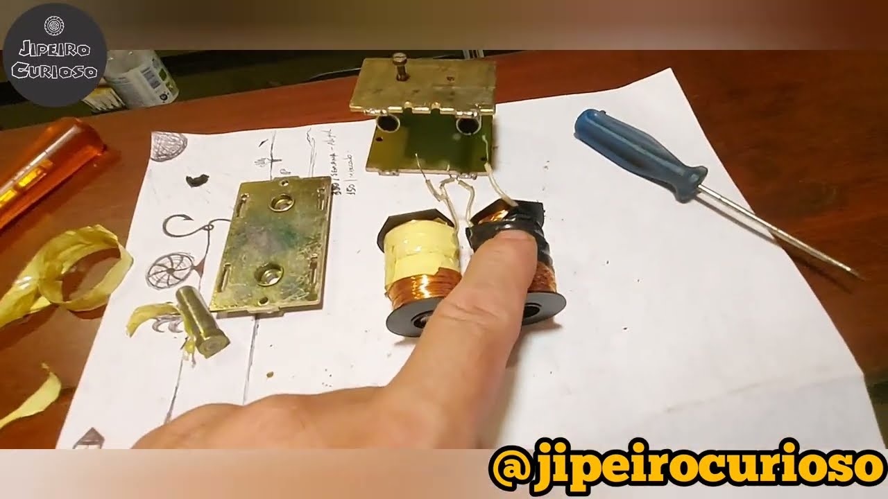 IMPERDÍVEL - REPARO DA SOLENÓIDE DO GUINCHO ELÉTRICO 12.000 LBS.  Você não vai ver outro assim.
