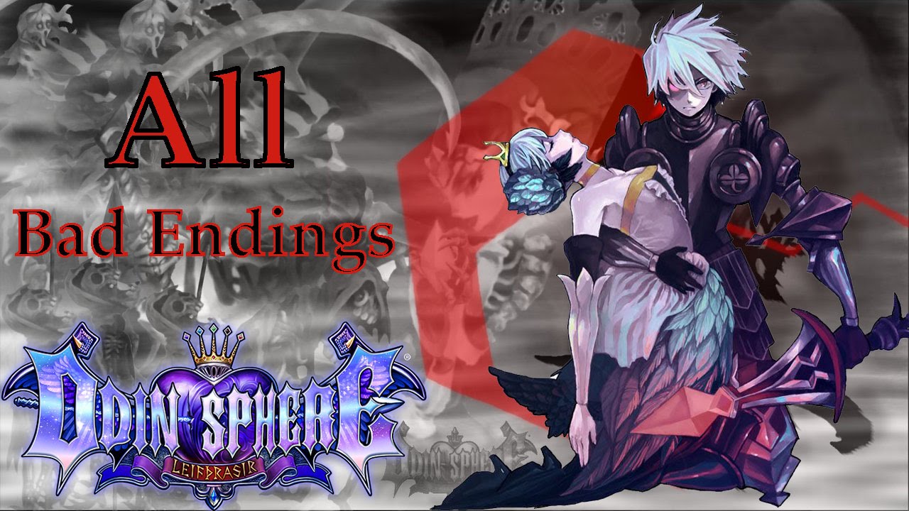 All Bad Endings Cutscenes Movie - Odin Sphere Leifthrasir {English, Full 1080p HD, 60 FPS}