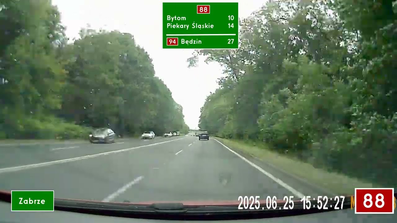 DK88: Kleszczów (A4) - Bytom