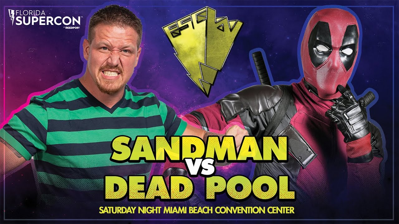 Sandman (Storm Thomas) Vs DeadPool (Damien Fenrir)  Full Match