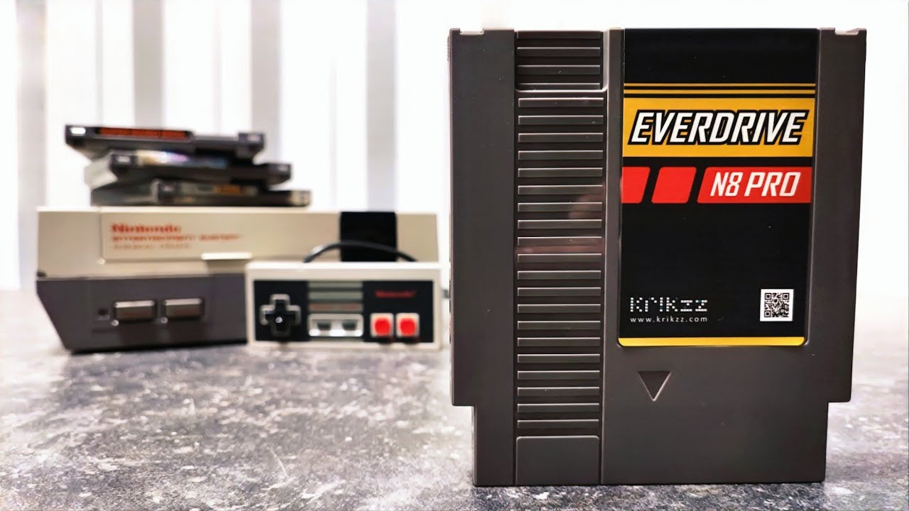Everdrive N8 Pro - Ein MUSS f&uuml;r NES Fans!