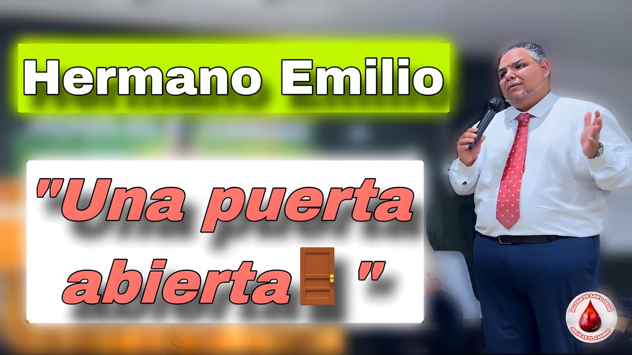 Emilio de Valladolid | “Una puerta abierta🚪”