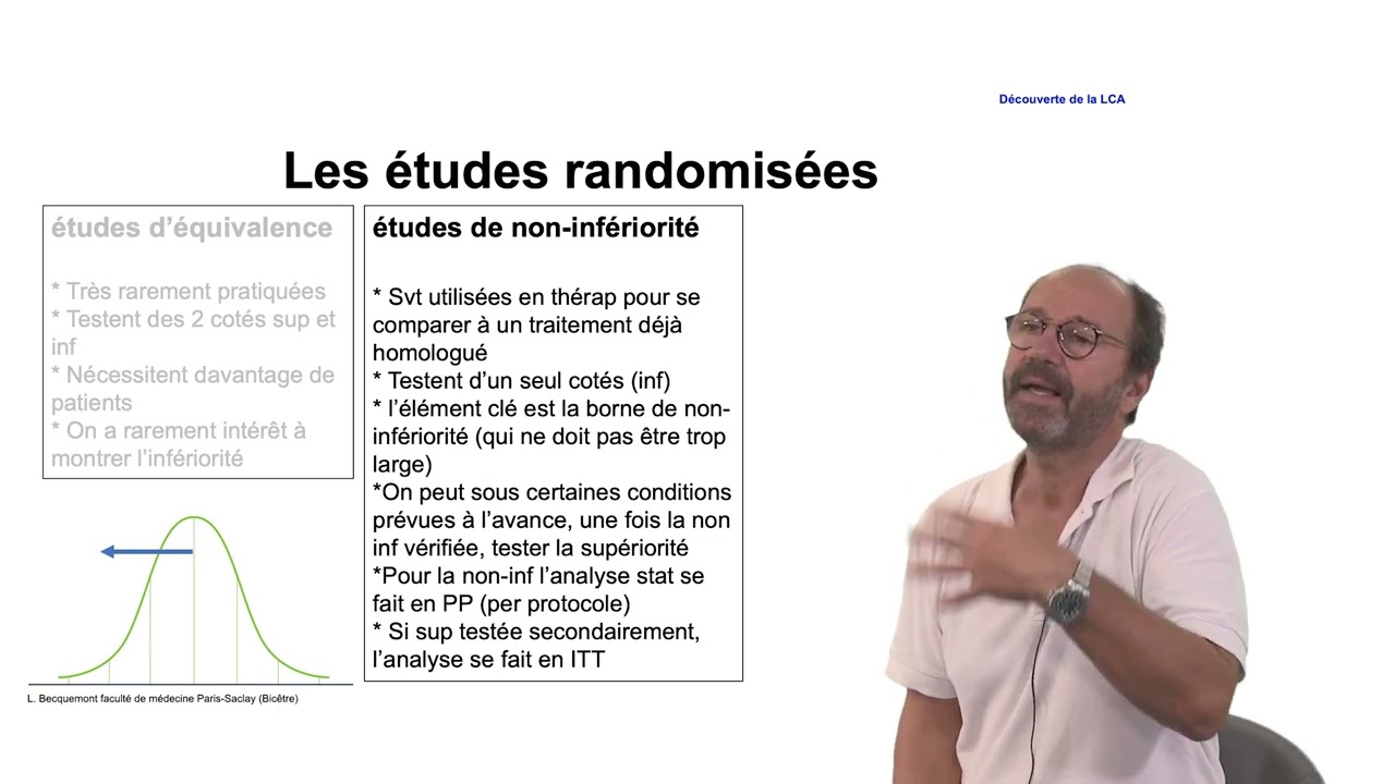 4-2a   Les études randomisées   Laurent Becquemont
