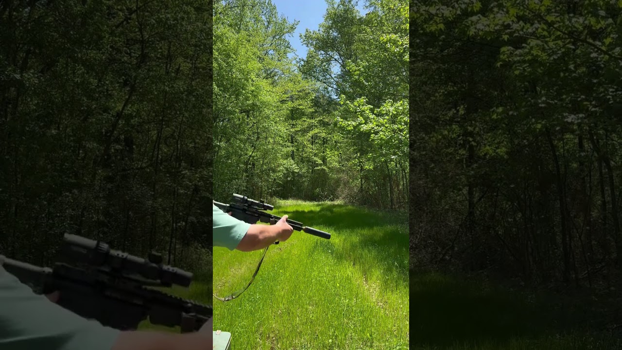 Shooting an 11.5” 5.56 SBR, with Omega 300, enticer-s, Nomad Ti, and YHM Fat Cat.