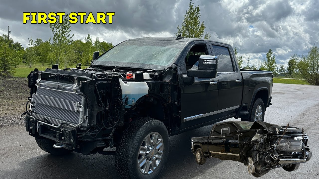 Rebuilding a 2024 High Country Duramax! First start!