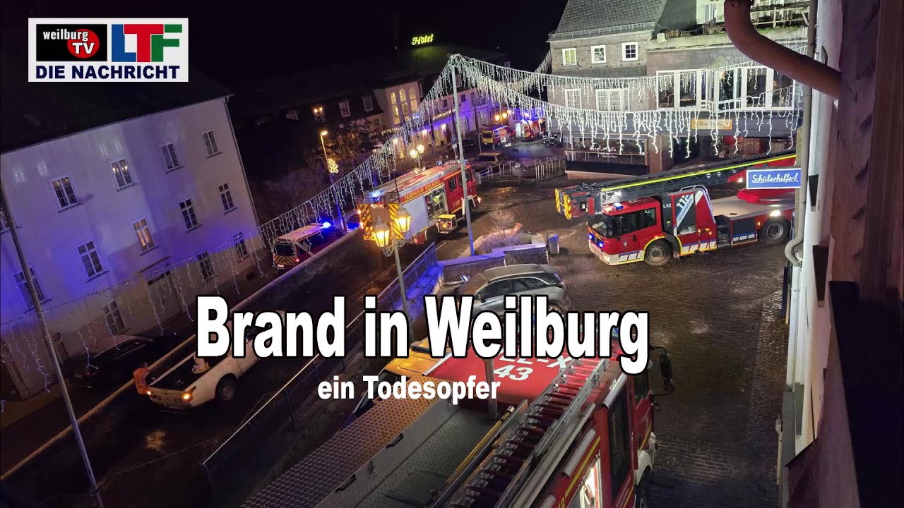 Verheerender Wohnungsbrand in Weilburg
