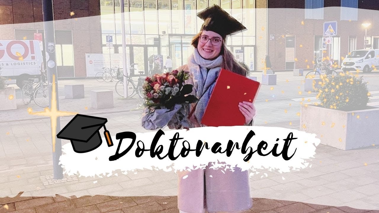 Doktor Lotti 🎓 Mündliche Prüfung und Promotionsfeier / Doktorarbeit