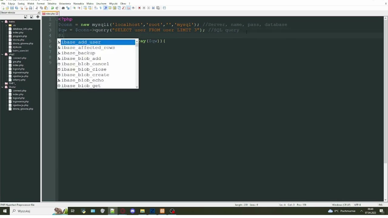 PHP - mysqli_fetch_array/assoc 3