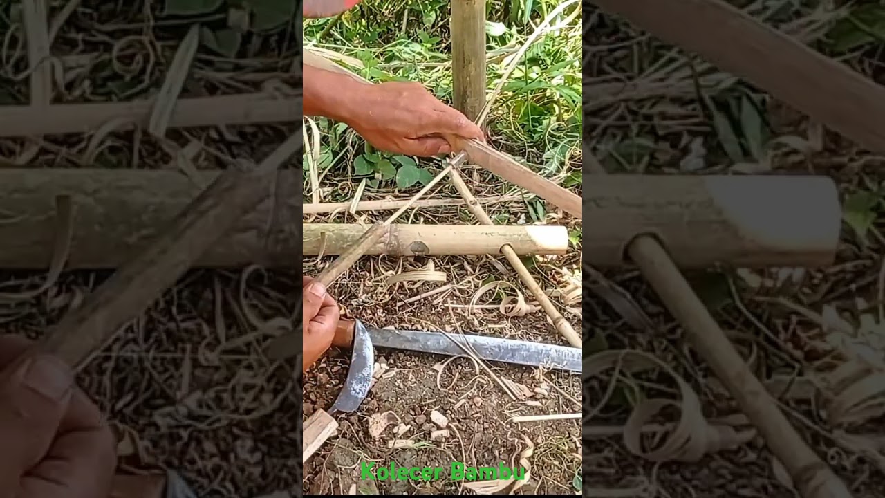 Musim Angin,waktunya buat kolecer/kincir angin bambu#diy #bikin #windmill