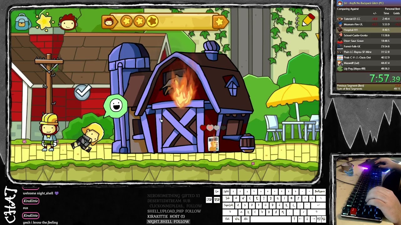 [World Record] Scribblenauts Unlimited Any% No Backpack Glitch Speedrun (48:45) [REUPLOAD]