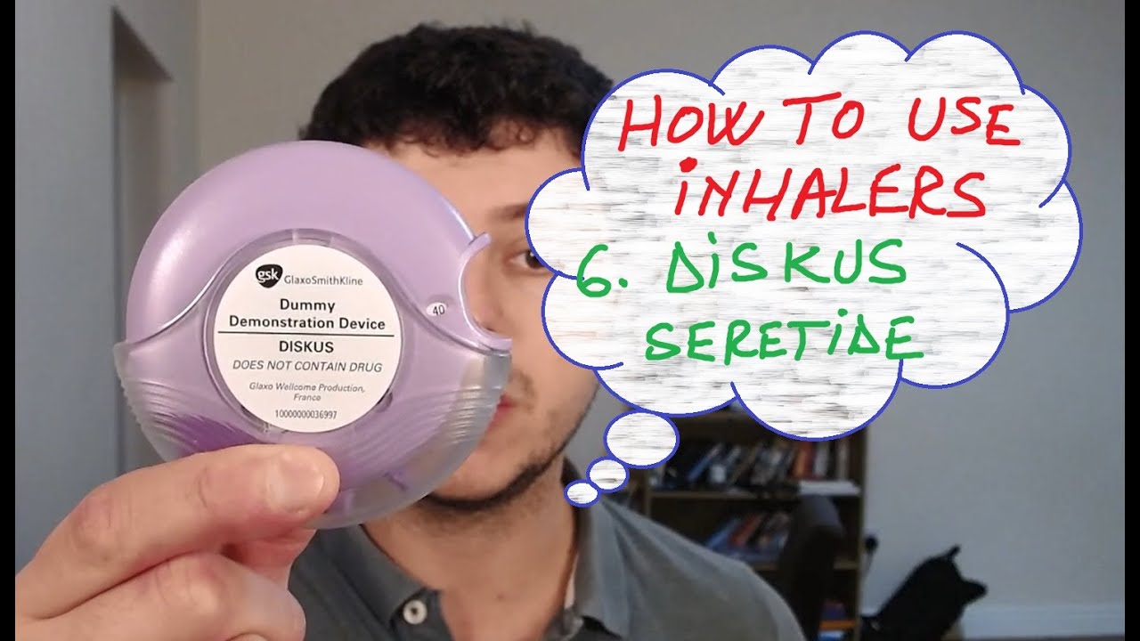 6. Как использовать ингаляторы - Дискус (Серетид)