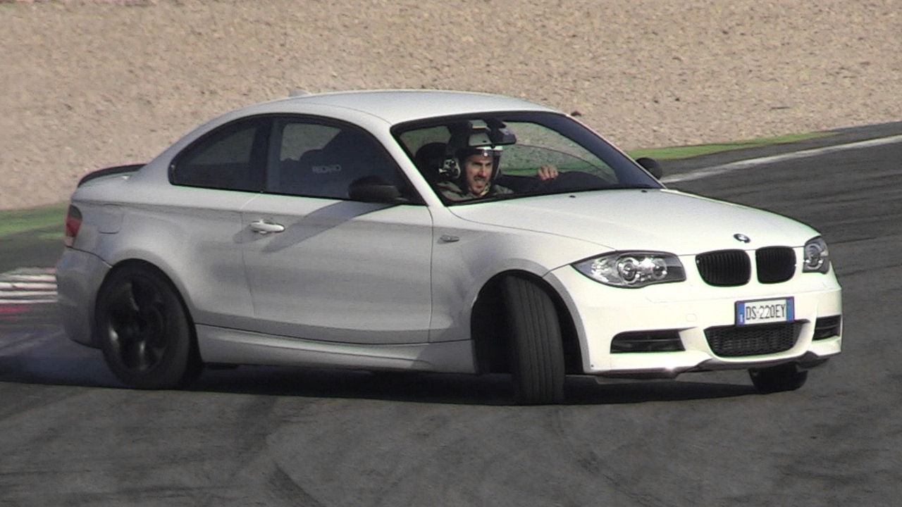 BMW 135i Coupé Drift & Powerslides on Track!
