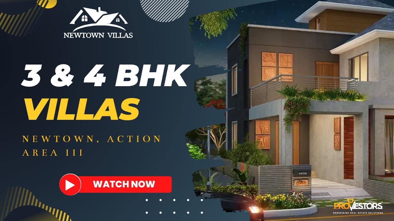 Newtown Villas by Shrachi & Keventer | Luxury 3/4 BHK Villas in New Town, Kolkata - Prop Vestors