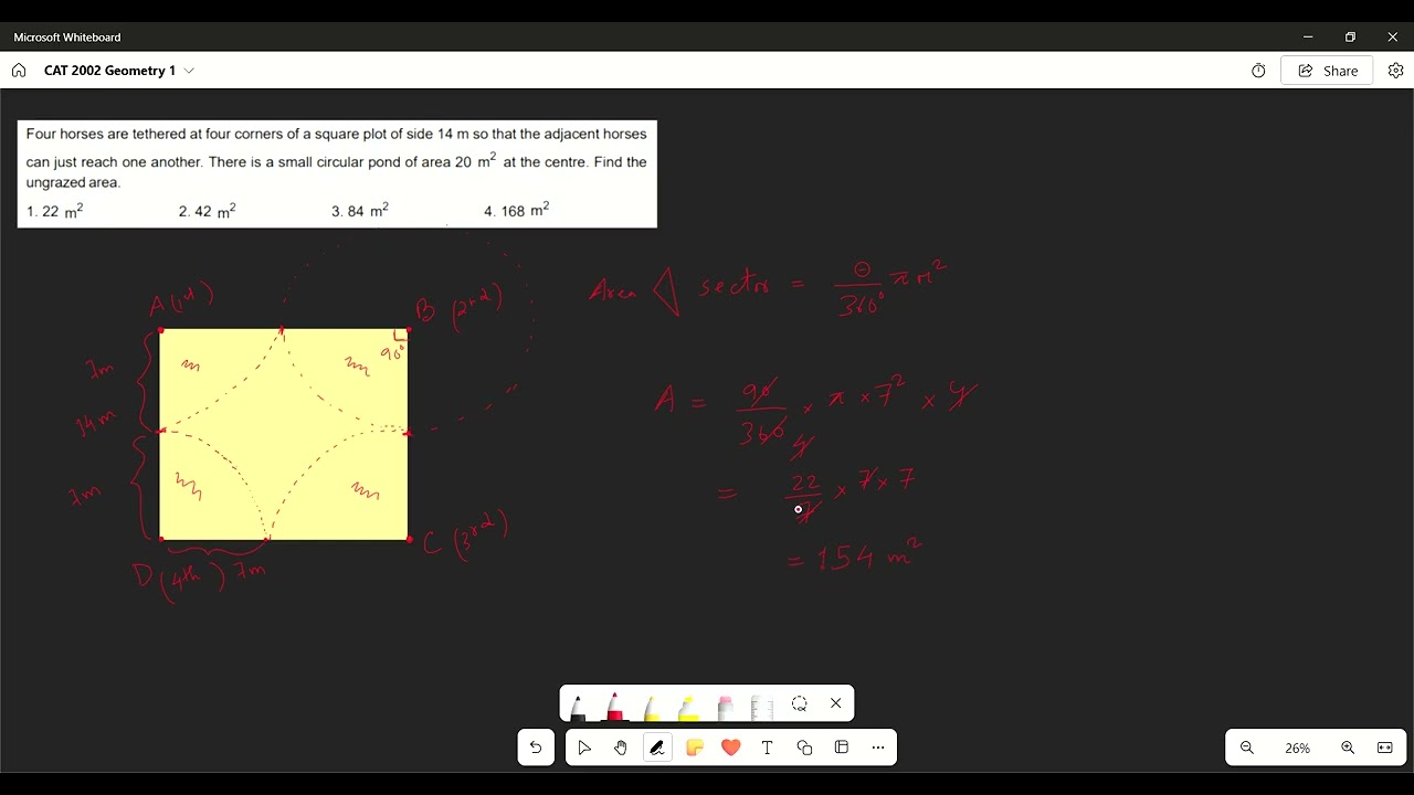 CAT 2002 Geometry PYQs | 2 Easy & Scoring Questions Explained