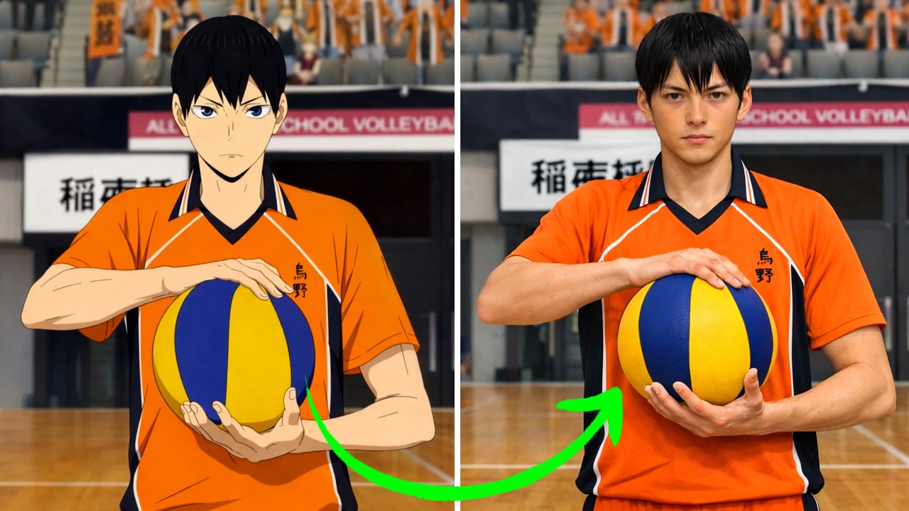 Haikyuu!! in Real life | ハイキュー!! AI Live Action