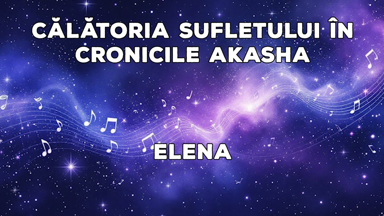 Călătoria Sufletului în Cronicile Akasha - Elena -  Info/programări: +40742799022 - Iulia