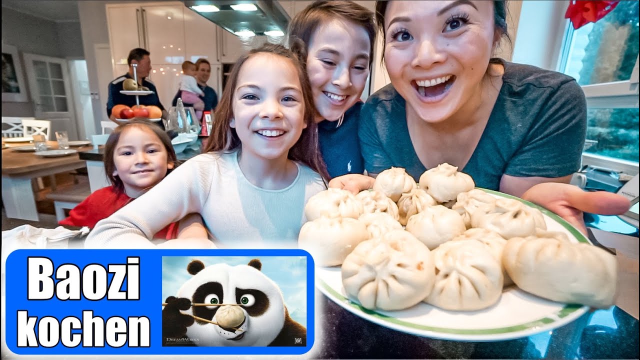 Готовим по-китайски с дедушкой! Рецепт Баоцзы 😍 Mamiseelen