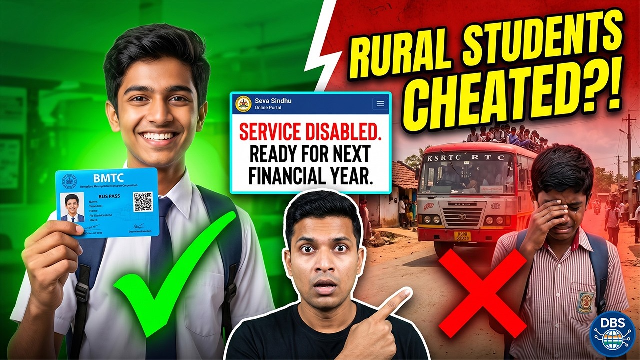 Karnataka Student Bus Pass Scam? 😡 KSRTC Portal Disabled! | Seva Sindhu Reality Check