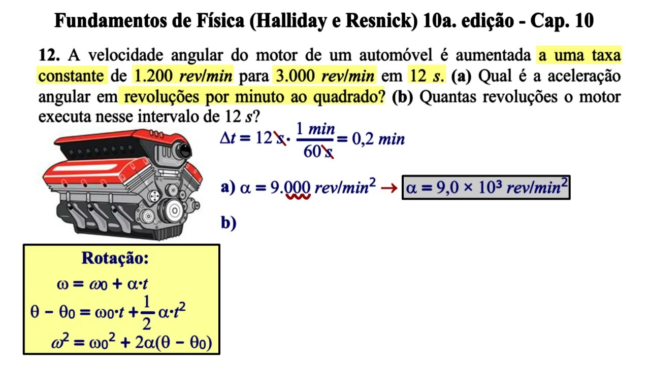 Aula 12 - Fundamentos de Física (Halliday e Resnick) 10a. Edição - Cap 10.