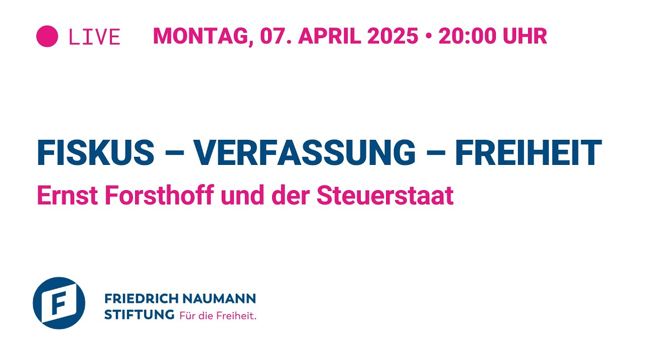 Ernst Forsthoff und der Steuerstaat