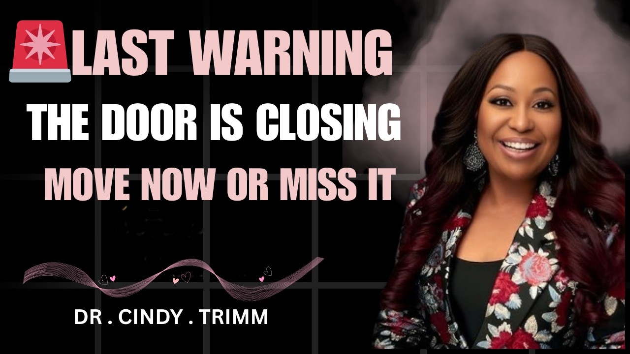 🚨 God Said: This Is Your Last Chance Before the Open Door Closes | Sunday Prophetic Word Cindy Trimm