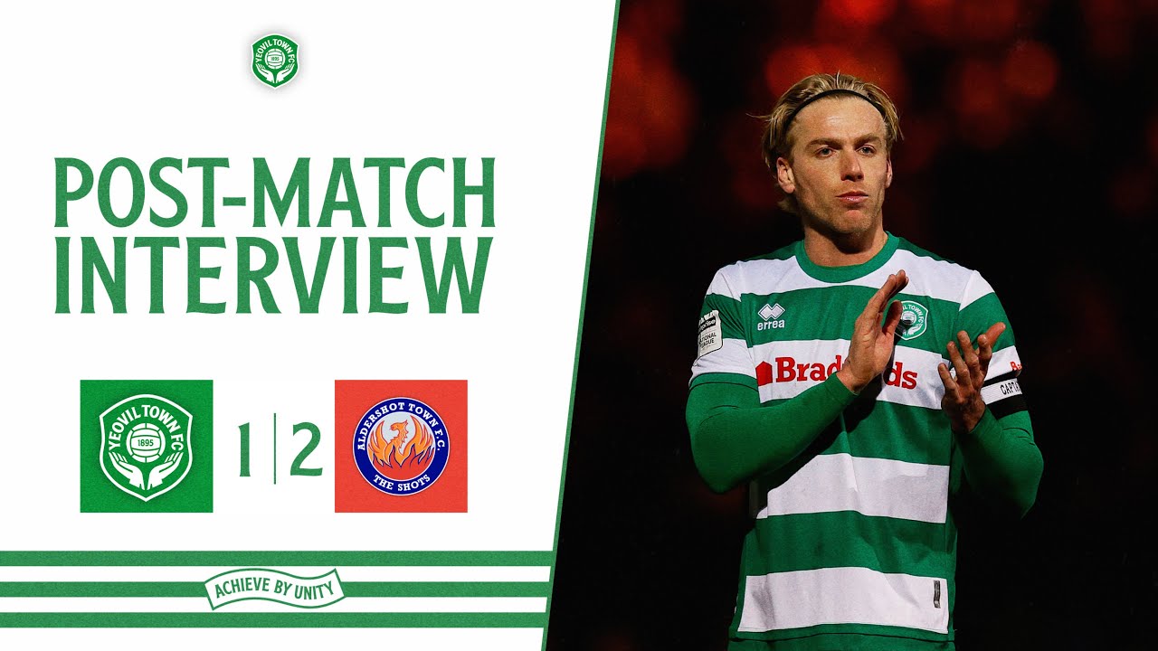 Post-Match | Jake Wannell | Aldershot Town 