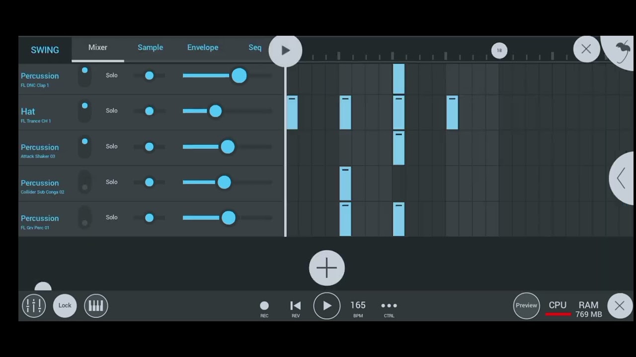 Buat beat ala PapSel di Fl Studio Mobile