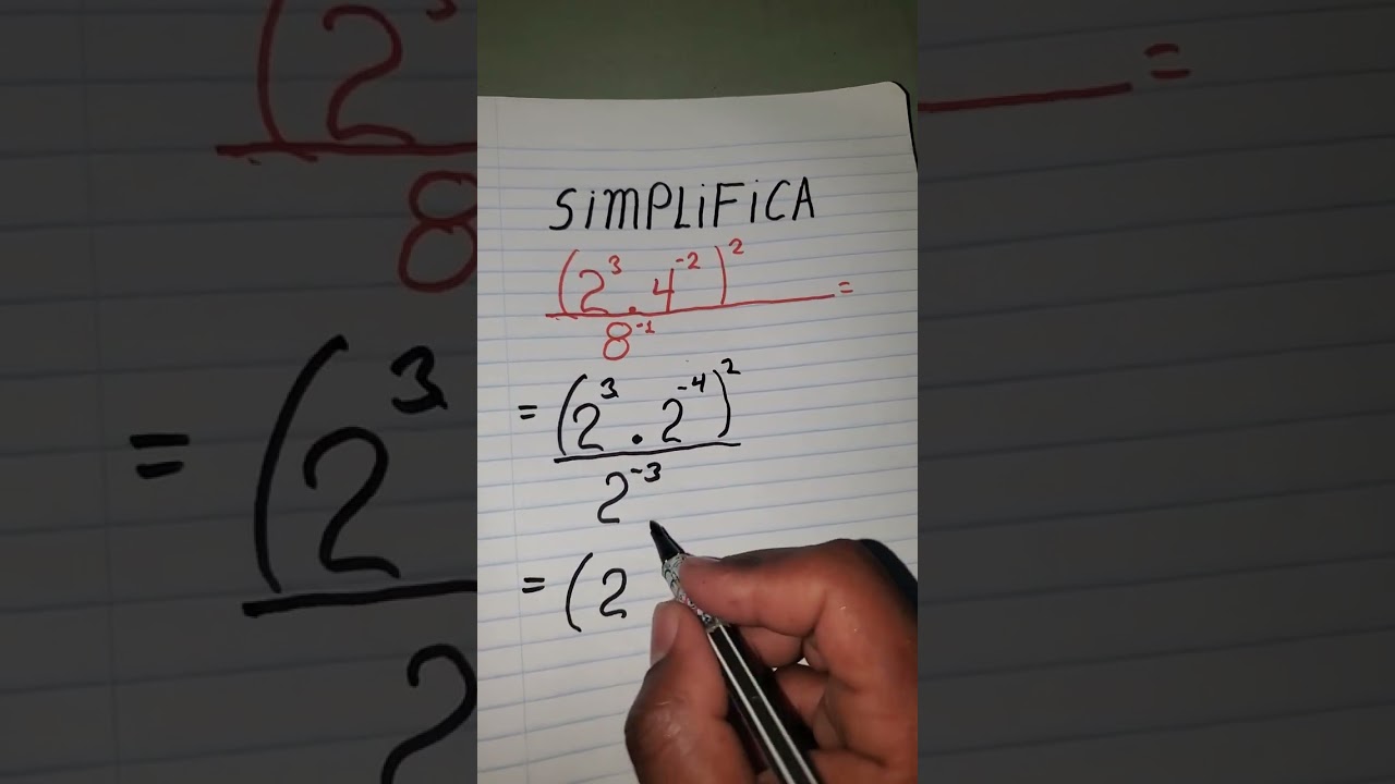 Simplificar esta expresión matemática 