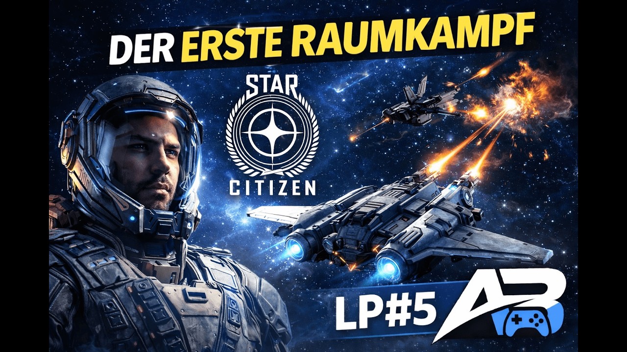 Star Citizen Deutsch - Ich gerate in meinen ersten Raumkampf! Let's Play #5