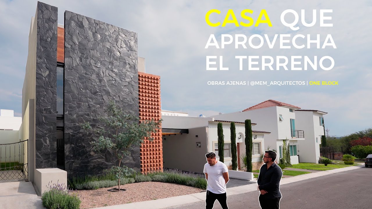 CASA CON DISTRIBUCIÓN ÚNICA! | @mem_arquitectos | One Block